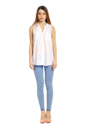 Blue High-Rise Jeans